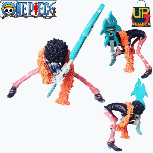 Boneco One Piece - Brook com Guitarra - Action Figure 18cm Imagem de Boneco One Piece - Brook com Guitarra - Action Figure 18cm