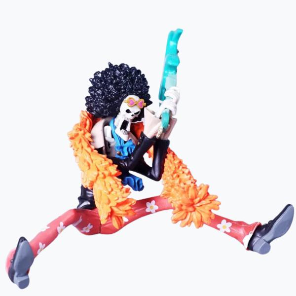 Boneco One Piece - Brook com Guitarra - Action Figure 18cm Imagem de Boneco One Piece - Brook com Guitarra - Action Figure 18cm