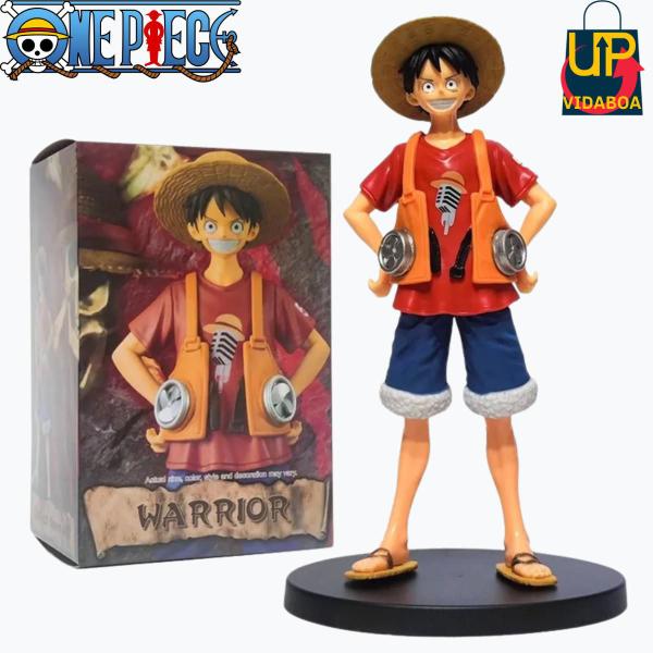 Imagem de Boneco One Piece - Monkey D. Luffy de Jaqueta - Action Figure 16cm