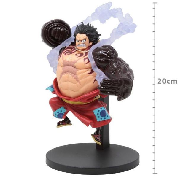 Imagem de Boneco One Piece Monkey D. Luffy Gear4 Wanokuni King Of Artist Bandai Banpresto