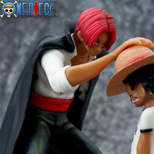 Imagem de Boneco One Piece - Shanks E Luffy - Action Figure 18cm