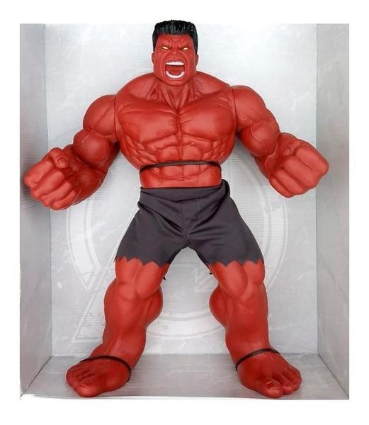 Imagem de Boneco Original Mimo Hulk Vermelho Revolution Original 45Cm