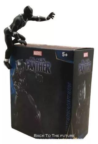 Imagem de Boneco pantera negra Marvel Miniatura Action Figure Decoração