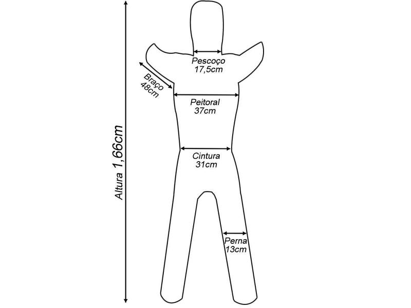 Imagem de Boneco Para Treino De Quedas Perfeito Para Judô - Vazio