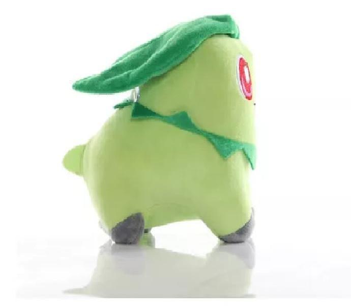 Boneco Pelucia Chikorita 20Cm Pokemon Premium Pikachu Lapras Charmander Temos Todos Personagens - Ltoyz Imagem de Boneco Pelucia Chikorita 20Cm Pokemon Premium Pikachu Lapras Charmander Temos Todos Personagens
