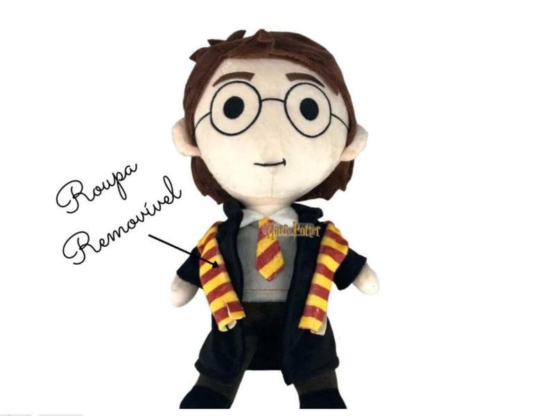 Imagem de Boneco Pelúcia Harry Potter Original Baby Brink 30cm