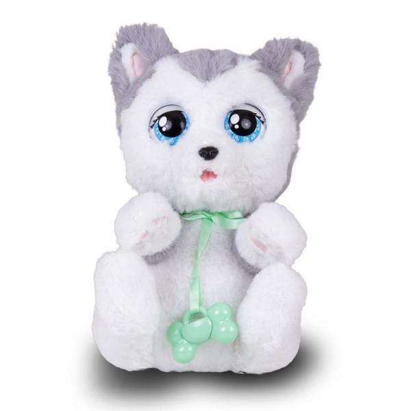 Imagem de Boneco Pelúcia Interativo Baby Paws Husky Multikids 22cm BR1814