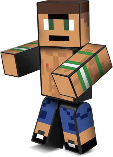 Imagem de Boneco pequeno brucutu 25 cm - turma do problems - minecraft - algazarra