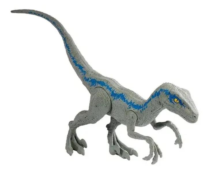 Imagem de Boneco Personagem Jurassic World Velociraptor Blue Mattel -