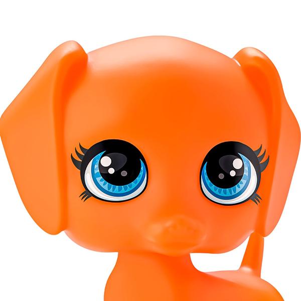 Imagem de Boneco Pet Cachorro Basset Baby Start Soft Vinil Macio Para Bebês Silmar Brinquedos