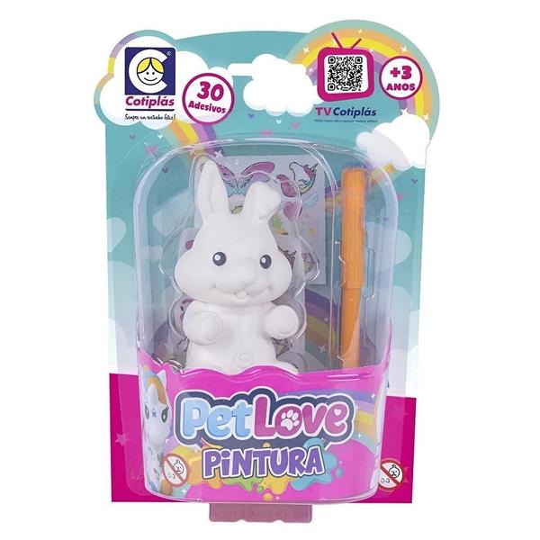 Imagem de Boneco Pet Love Pintura Sortido Cotiplas 2741