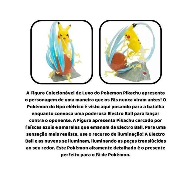 Imagem de Boneco Pikachu Colecionável - Pokemon 2615