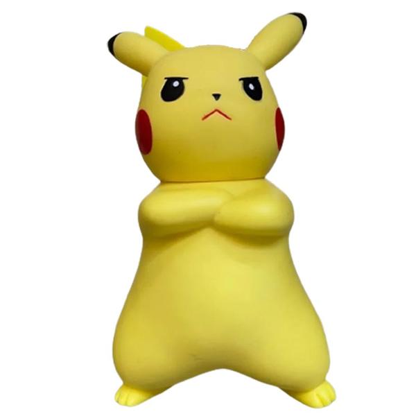 Imagem de Boneco Pikachu Picachu Pokemon Figura Go Miniatura 20cm