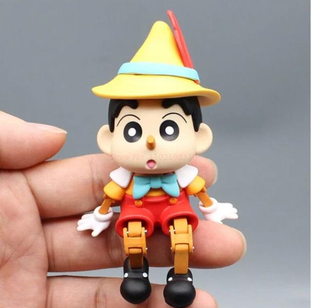 Imagem de Boneco pinoquio pinocchio disney action figure decoração 8cm