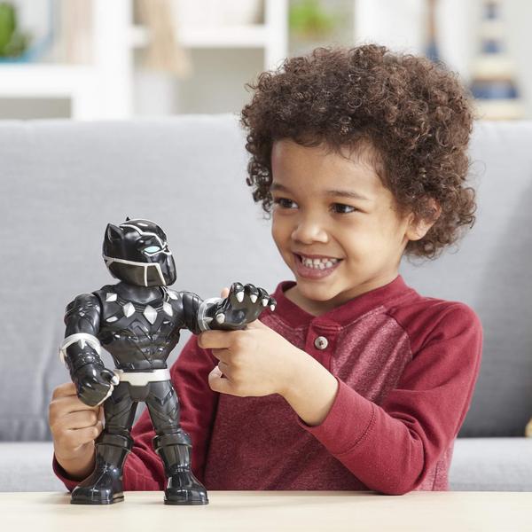 Imagem de Boneco Playskool Heroes Mega Mighties Pantera Negra E4132