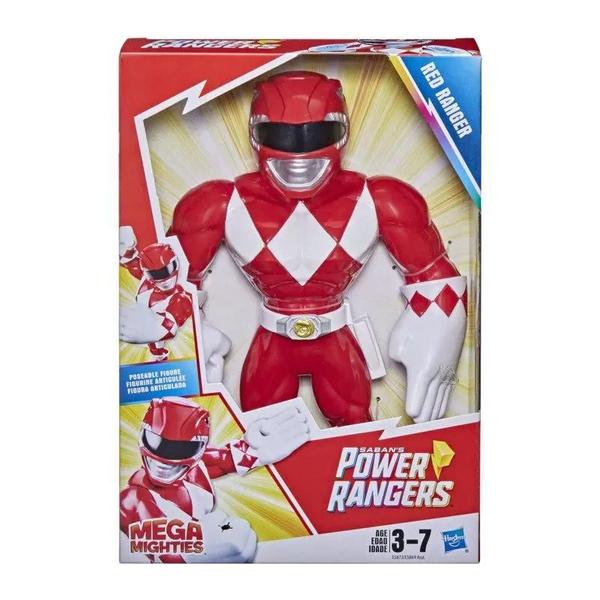 Imagem de Boneco Playskool Heroes Power Rangers  Red Ranger 25 cm  Hasbro 