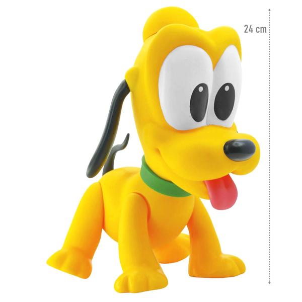 Imagem de Boneco Pluto Baby De Vinil Disney - Lider Brinquedos