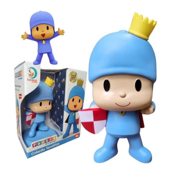 Imagem de Boneco Pocoyo De Vinil Principe Rei 20cm - Cardoso 3080