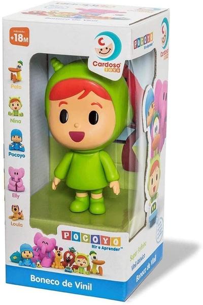 Imagem de Boneco Pocoyo Nina Vinil R.3021 Cardoso Toys