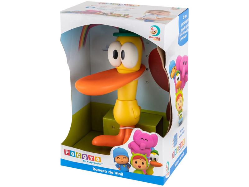 Imagem de Boneco Pocoyo Pato Grande 29cm Cardoso Toys