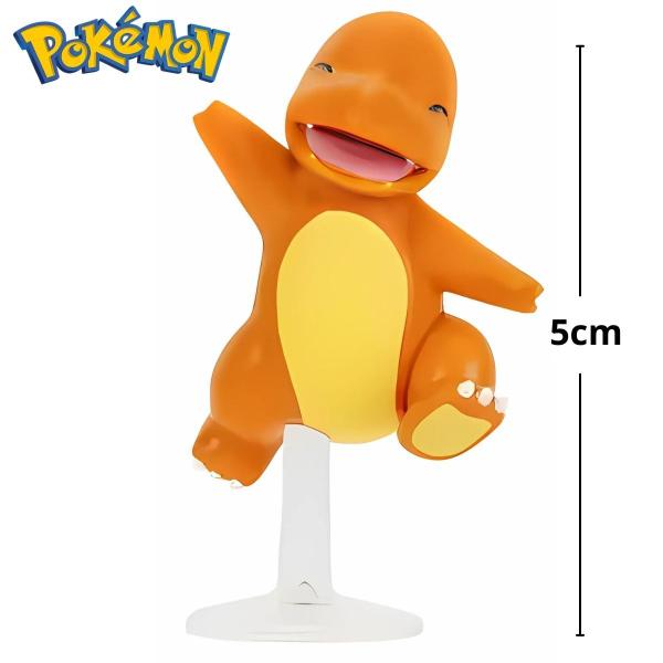 Imagem de Boneco Pokémon Galarian Darumaka e Charmander 3421P - Sunny