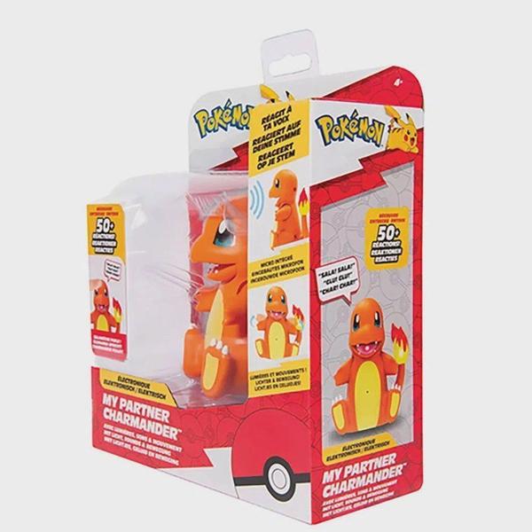 Imagem de Boneco pokemon meu parceiro charmander com luz e som r.2663  sunny