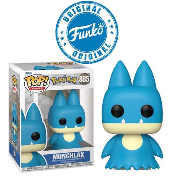 Imagem de Boneco Pokémon Munchlax Pop Funko 885 Original