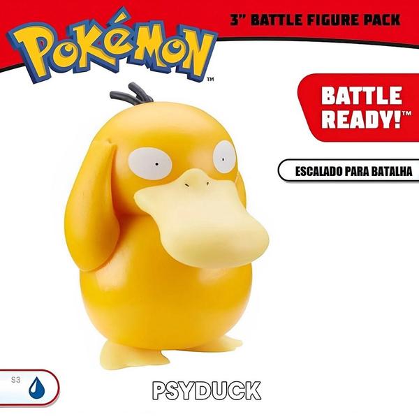 Imagem de Boneco Pokemon Psyduck 6cm Figura De Batalha 2781 Sunny