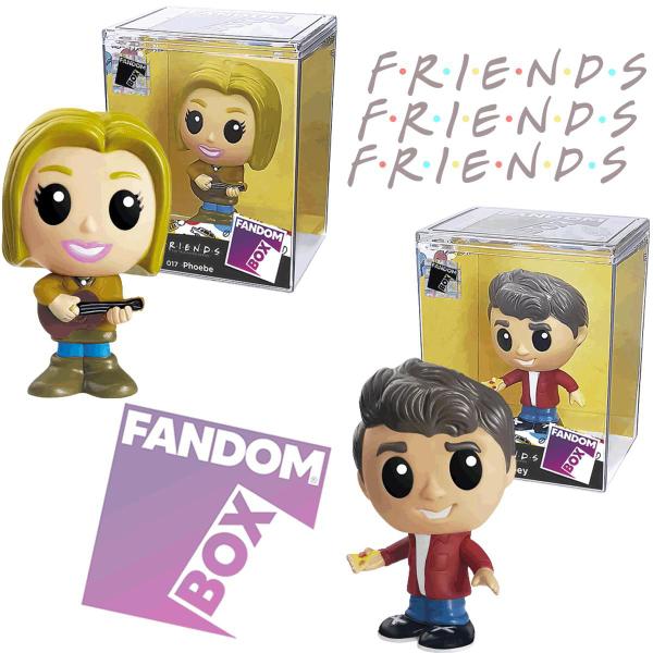 Imagem de Boneco Pop Phoebe e Joey Série de TV Friends Fandom Box