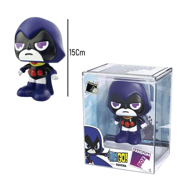 Imagem de Boneco Pop Teen Titans Go Ravena e Cyborg Coleção Fandom Box