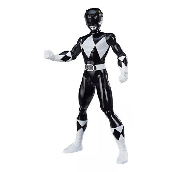 Imagem de Boneco Power Ranger 24cm Mighty Morphin Preto E7898 - Hasbro