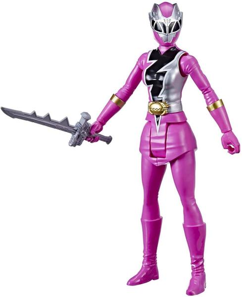 Imagem de Boneco Power Rangers Dino Fury 28Cm Ranger Rosa - Hasbro