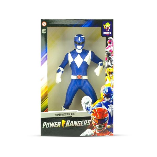 Imagem de Boneco Power Rangers Gigante 40Cm Ranger Azul - Mimo