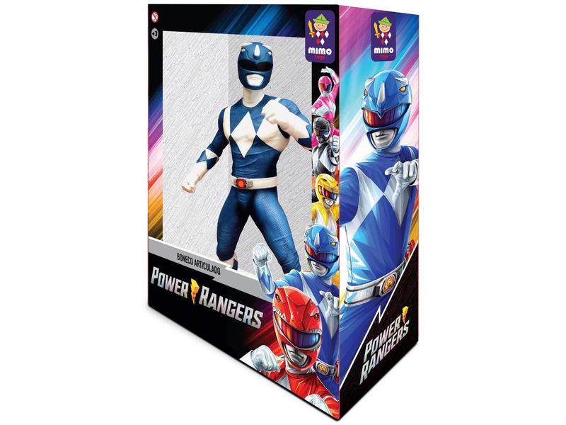 Imagem de Boneco Power Rangers Ranger Azul Mimo Toys