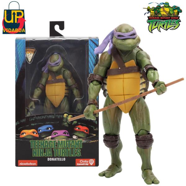 Imagem de Boneco Premium Articulado Donatello Tartarugas Ninjas 16cm action figure