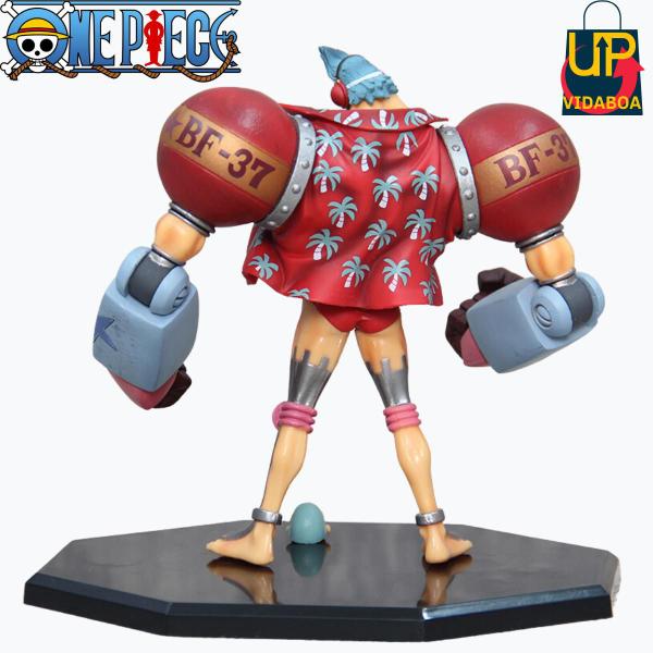 Boneco Premium One Piece - Franky com duas cabeças - Action Figure 18cm Imagem de Boneco Premium One Piece - Franky com duas cabeças - Action Figure 18cm