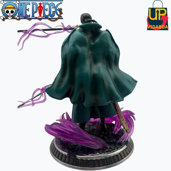 Imagem de Boneco Premium One Piece - Roronoa Zoro na base - Action Figure 20cm