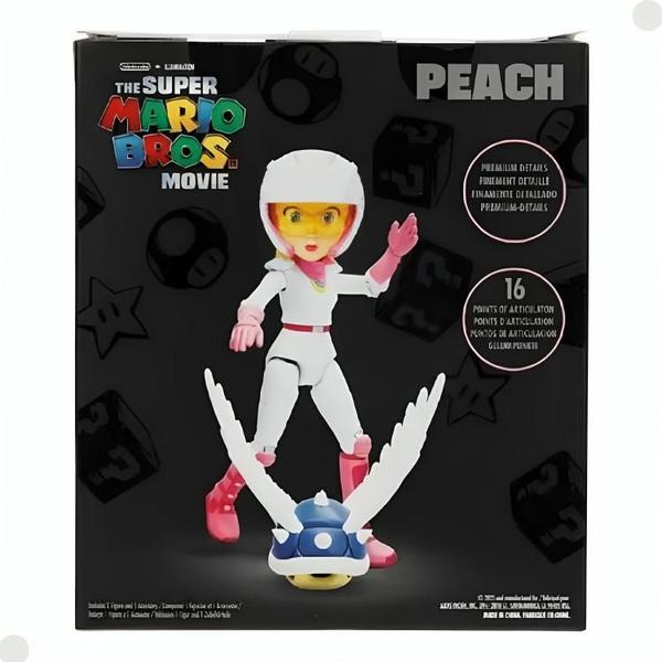 Imagem de Boneco Princesa Peach De 13cm Com Acessórios 4266 Sunny