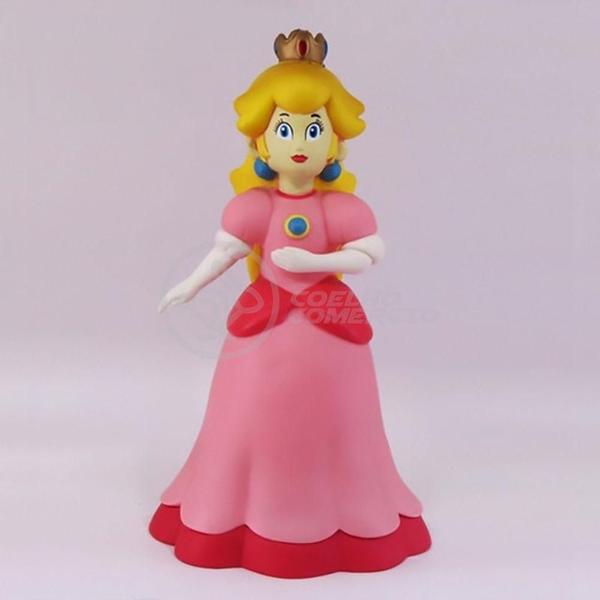 Imagem de Boneco Princesa Peach Toadstool Super Size 23Cm - Mario