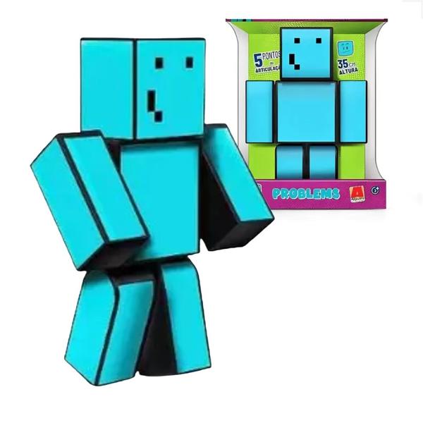 Imagem de Boneco Problems 35 cm Grande Youtuber Gamer Skin Streamer Algazarra 3.03.1223