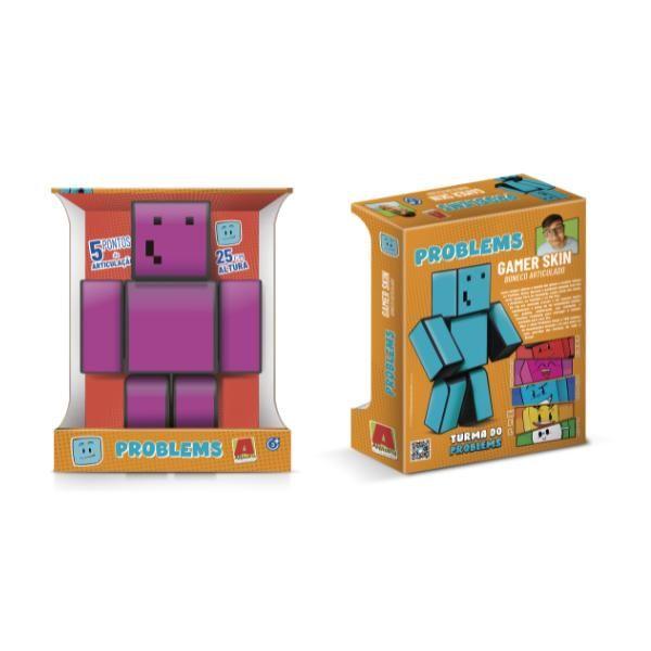 Boneco Problems Melzinha Minecraft - Algazarra - Algazarra Brinquedos Imagem de Boneco Problems Melzinha Minecraft - Algazarra