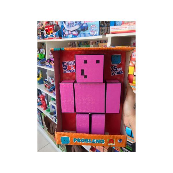 Boneco Problems Melzinha Minecraft - Algazarra - Algazarra Brinquedos Imagem de Boneco Problems Melzinha Minecraft - Algazarra