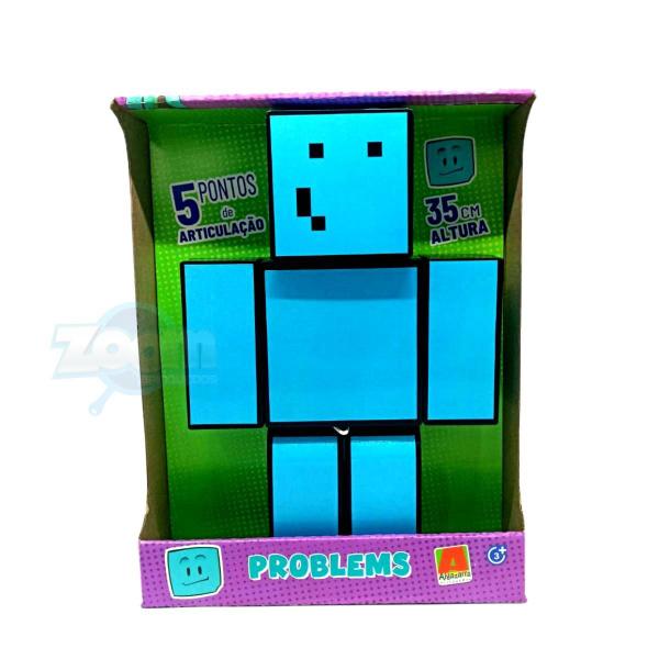 Boneco Problems Youtuber Minecraft - 25Cm - Algazarra Imagem de Boneco Problems Youtuber Minecraft - 25Cm