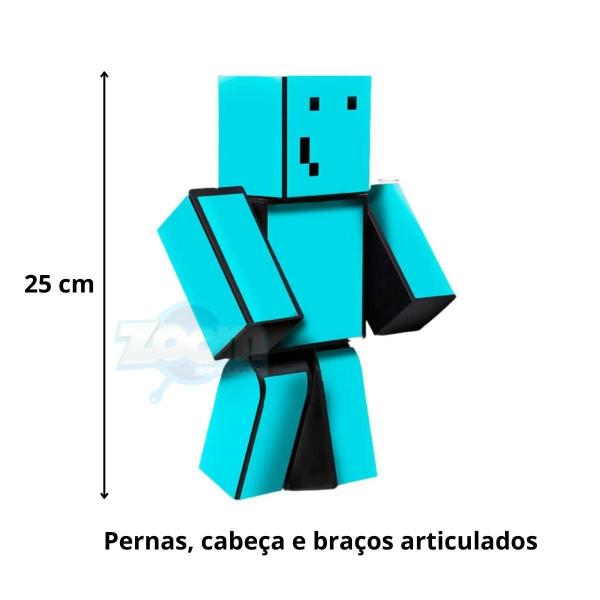 Boneco Problems Youtuber Minecraft - 25Cm - Algazarra Imagem de Boneco Problems Youtuber Minecraft - 25Cm