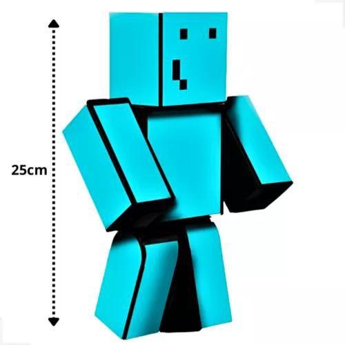 Imagem de Boneco Problens 25cm - Minecraft  Gamers  Youtubers Streamers Brinquedo Original