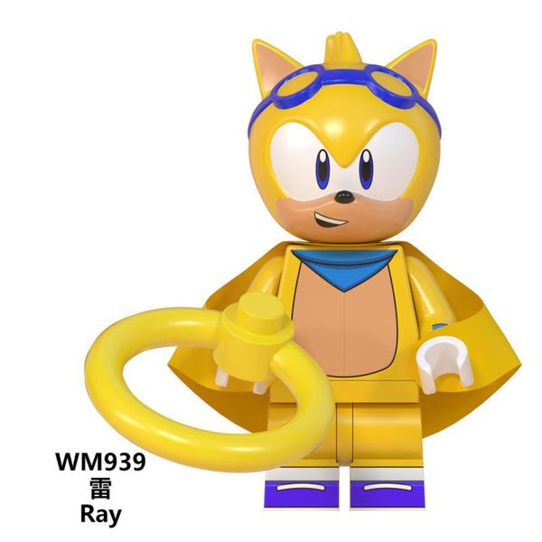 Imagem de Boneco Ray turma do Sonic em Bloco