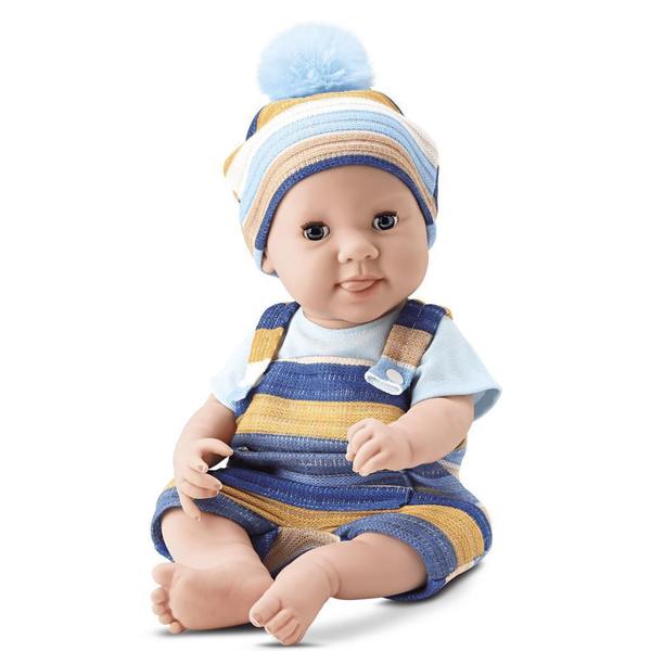 Imagem de Boneco Reborn Brincar De Papinha Menino Divertoys