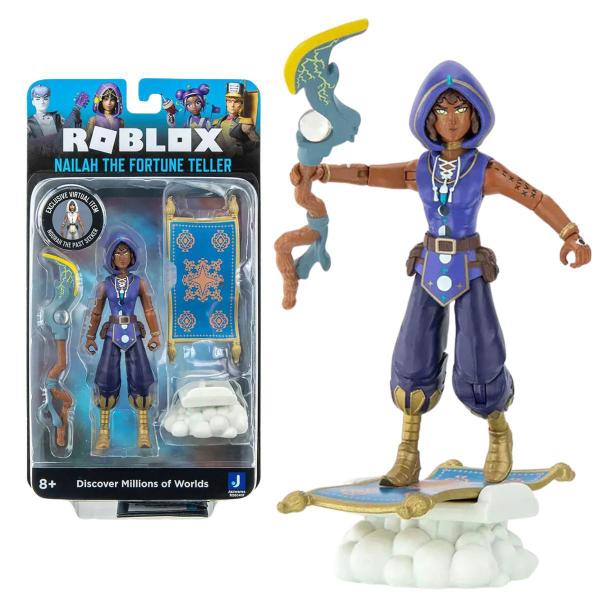 Imagem de Boneco Roblox Articulado Nailah Fortune com Acessórios