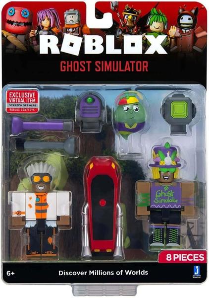 Imagem de Boneco Roblox Pack 2 Figuras Ghost Simulator - Sunny 2212