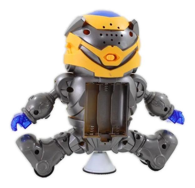 Imagem de Boneco Robô Dana Musical Gira 360º Brinquedo Transformers